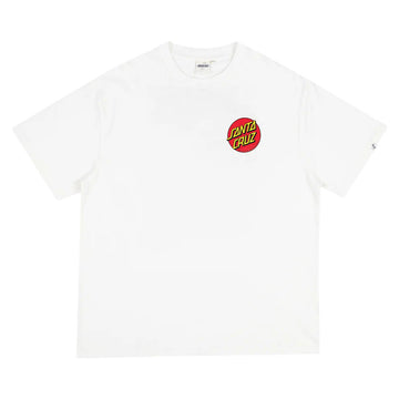 Santa Cruz Salba Hello Ad Tee White Front