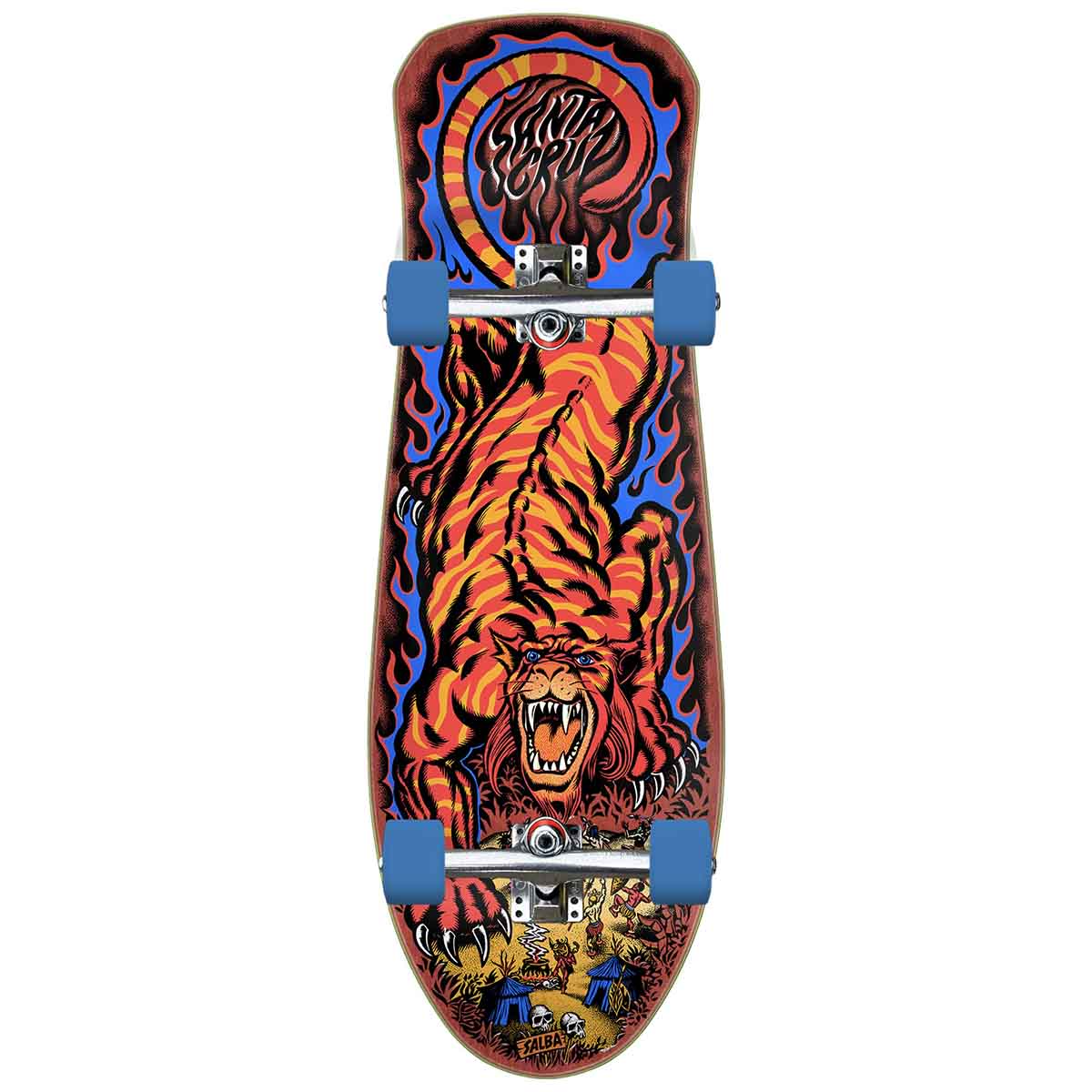 Santa Cruz Salba Tiger 10.3 Complete Skateboard