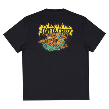 Santa Cruz - Salba Tiger Redux Tee Off Black.