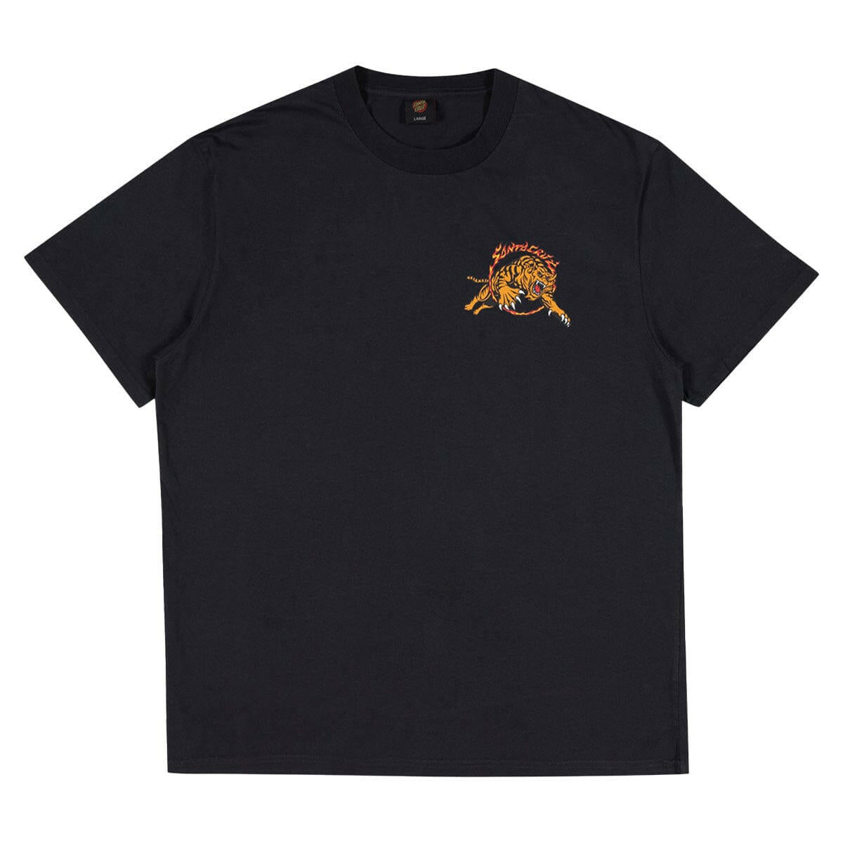Santa Cruz - Salba Tiger Redux Tee Off Black.
