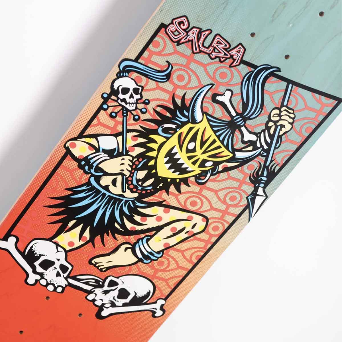 Santa Cruz Salba Voodoo Frame 8.5 Skateboard Deck Detail