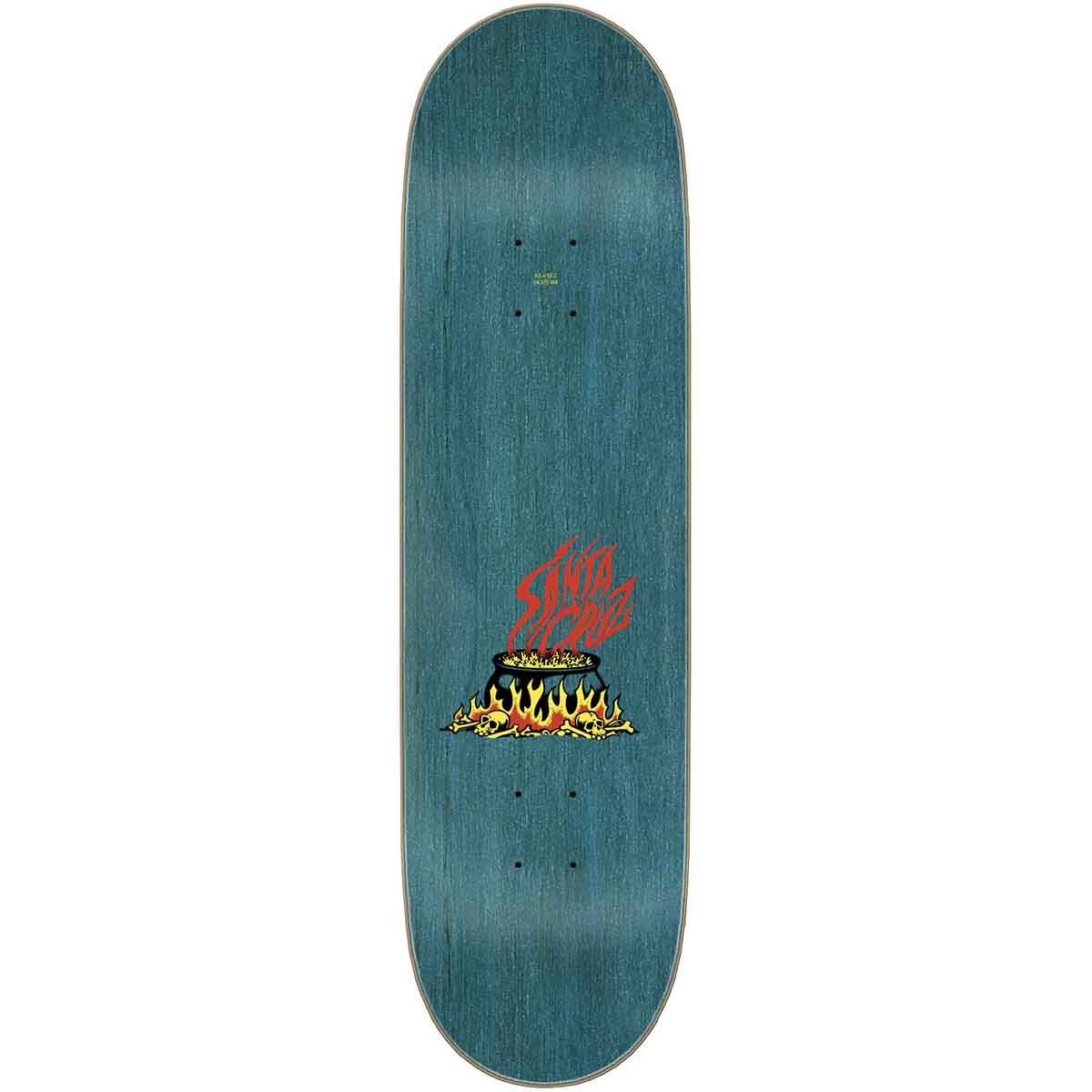 Santa Cruz Salba Voodoo Frame 8.5 Skateboard Deck Top