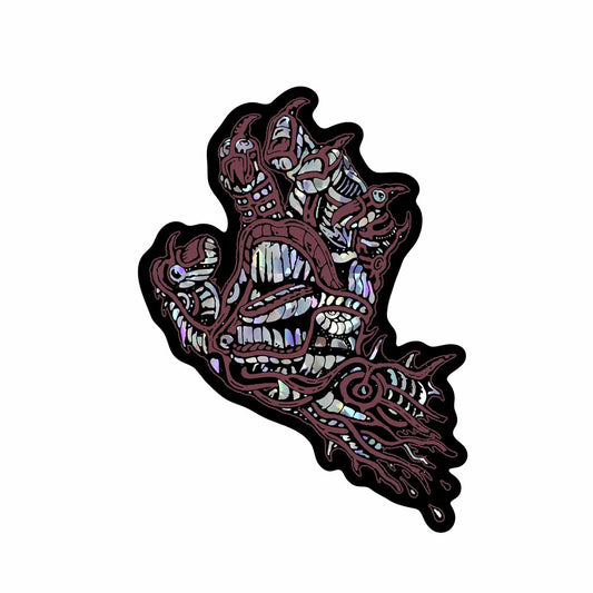 Santa Cruz Scourge Hand 3.6" Sticker