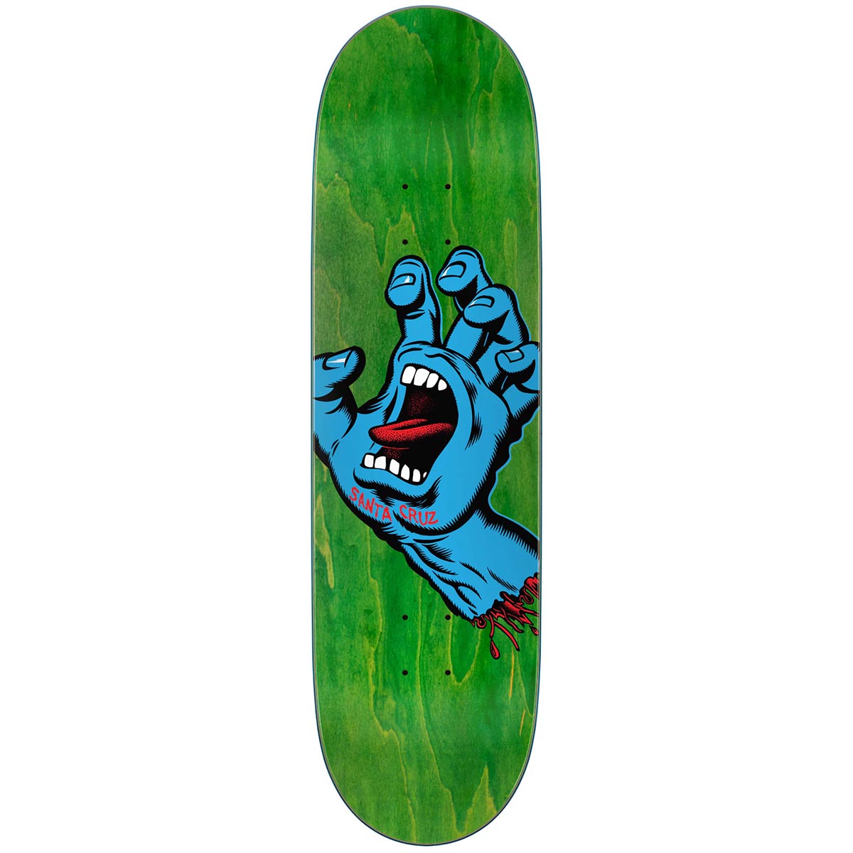 Santa Cruz - Screaming Hand 8.8 Skateboard Deck.