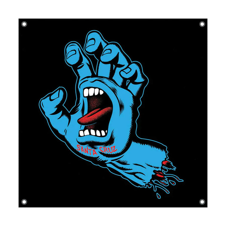 額縁 SANTA CRUZ SCREAMING HAND POSTER Santa Cruz - Screaming Hand Banner | OCD Skate Shop