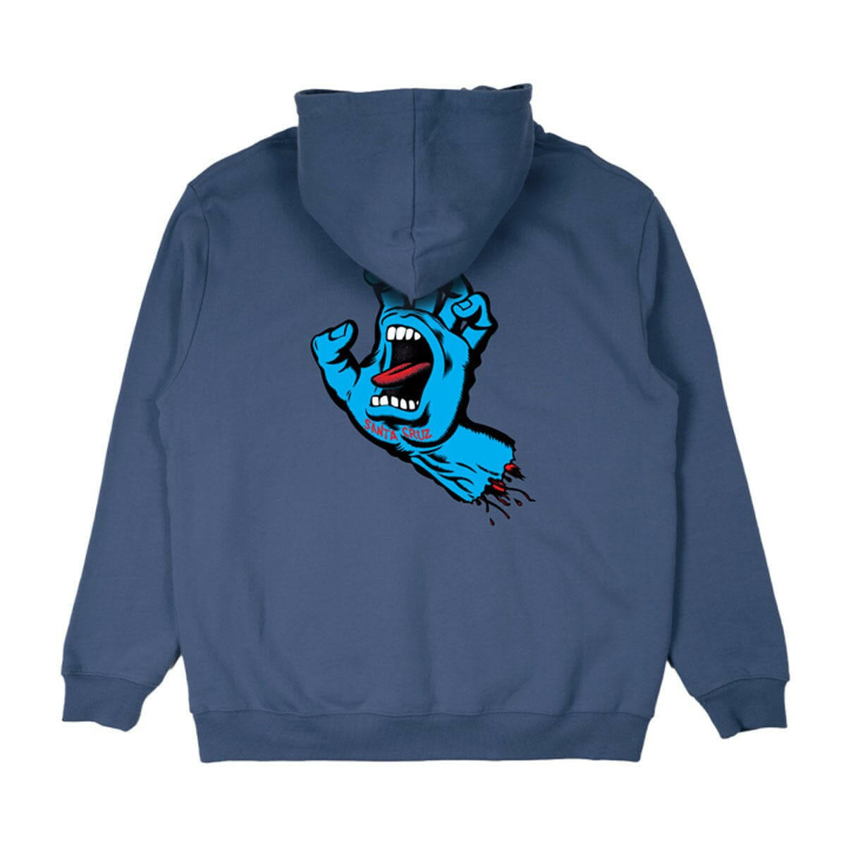 Santa Cruz - Screaming Hand Hoodie Vintage Blue.