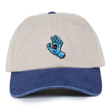 Santa Cruz - Screaming Hand Youth Strapback Natural.