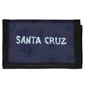 Santa Cruz Screaming Mouth Mono Repeat Velcro Wallet
