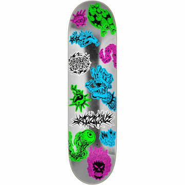 Santa Cruz Scribble Flash FeelBase 8.0 Skateboard Deck