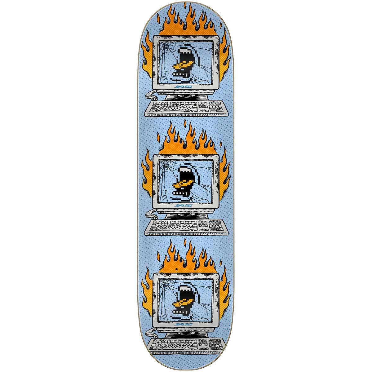 Santa Cruz Self Destruct 8.25 Skateboard Deck