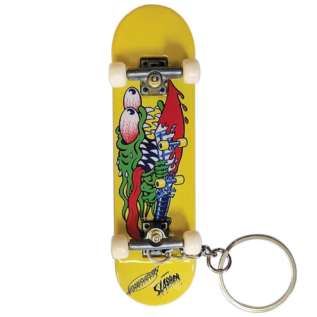 Santa Cruz Slasher Fingerboard Keychain