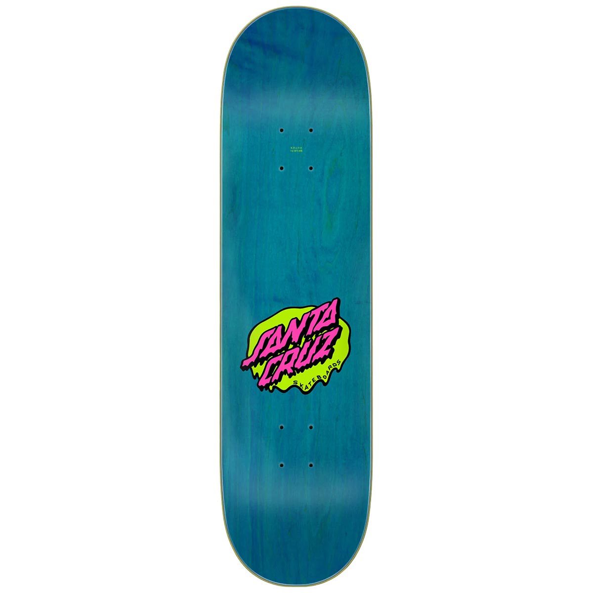 Santa Cruz - Slime Scream 8.25 Skateboard Deck.