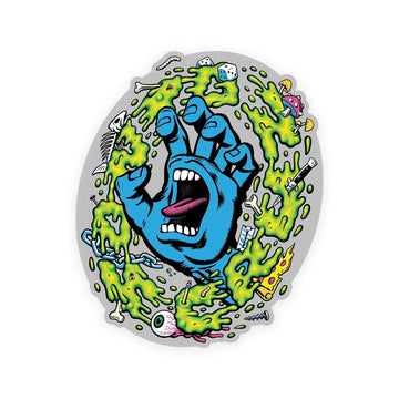 Santa Cruz Slime Scream 4.5" Sticker