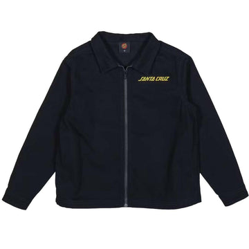 Santa Cruz - Snake Dot Strip Youth Jacket Black.