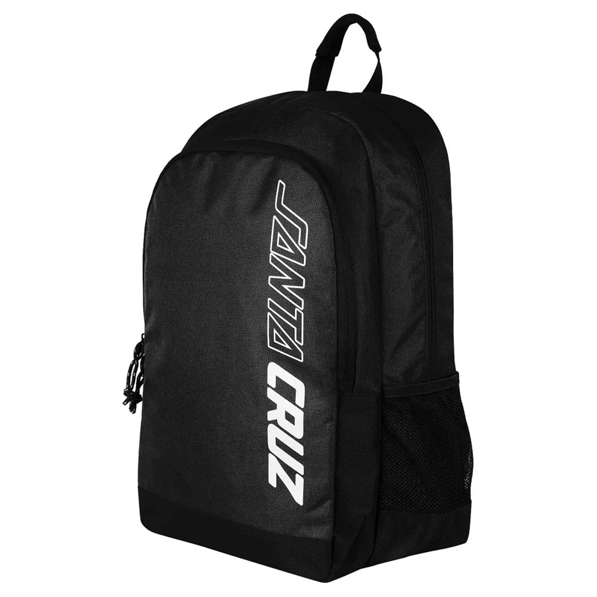 Santa Cruz Solid Half Strip Backpack Black Side