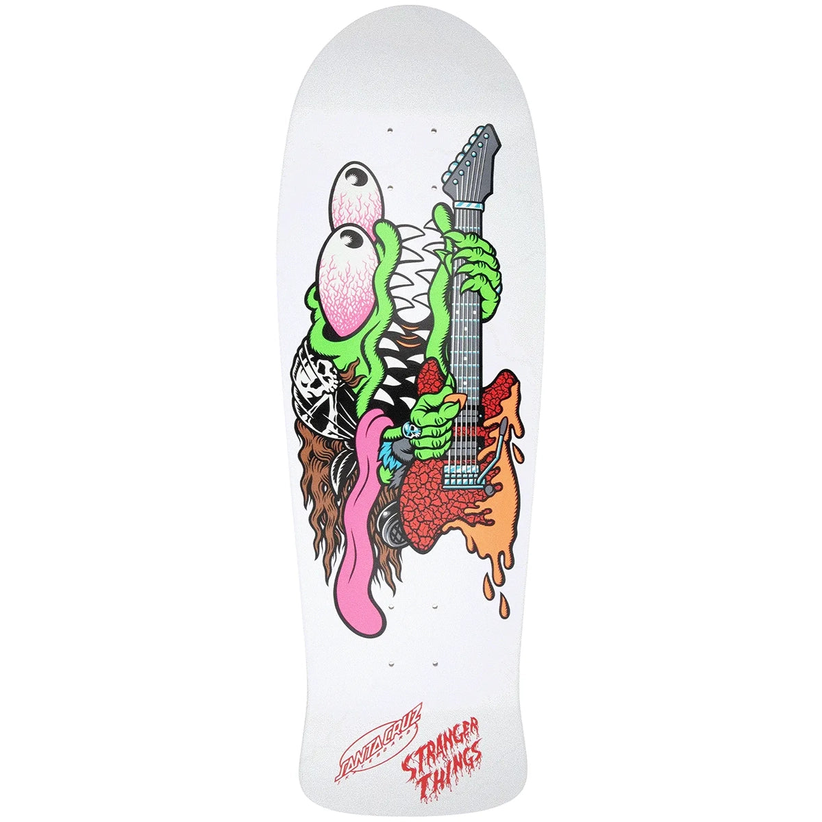 Santa Cruz X Stranger Things Meek Eddie Slasher Reveal 10.1 Skateboard Deck