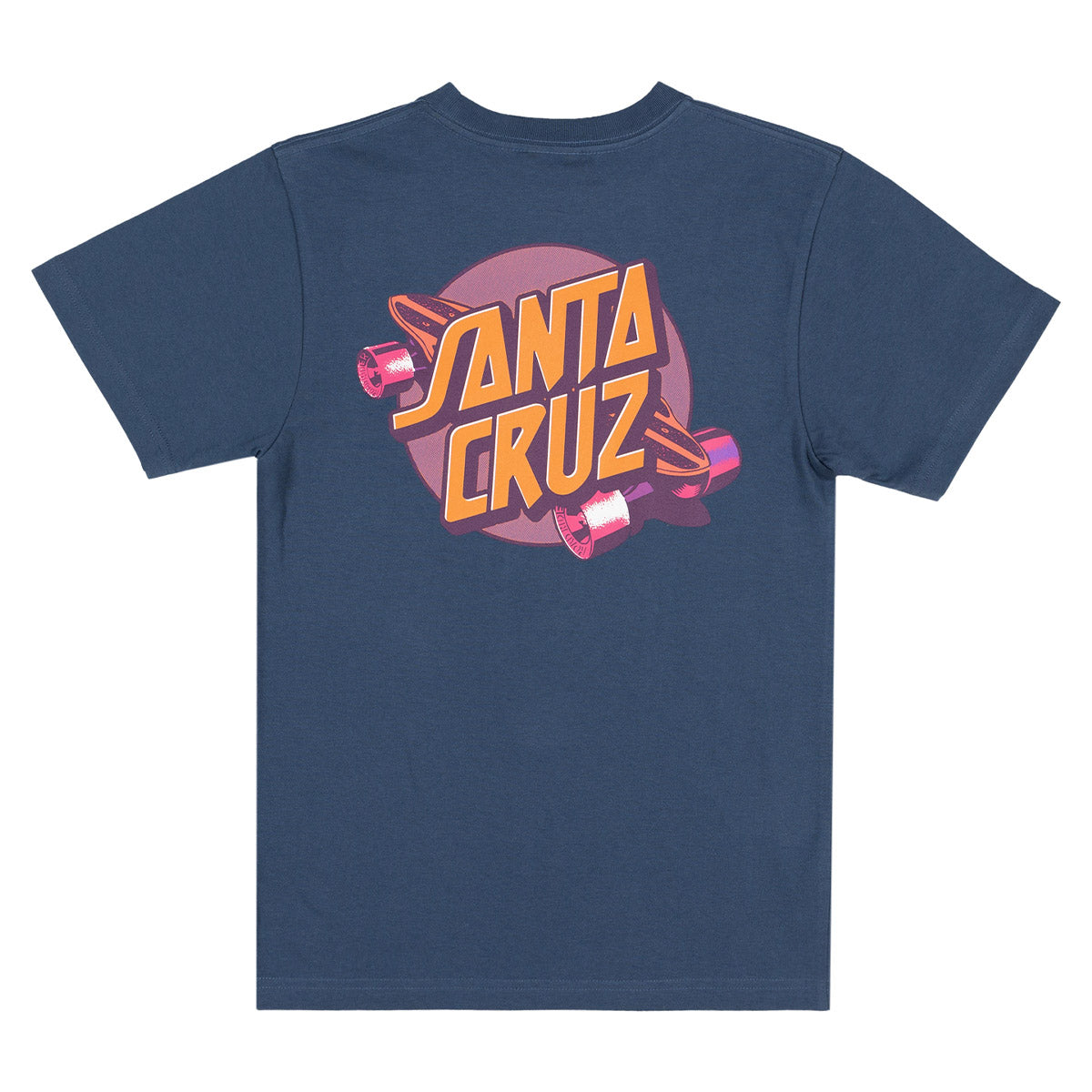 Santa Cruz Summer 76 Youth Tee Dark Blue Black