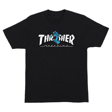Santa Cruz - Thrasher Screaming Logo Tee Black.