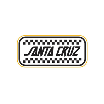 Santa Cruz - Toil Strip 3" Sticker.