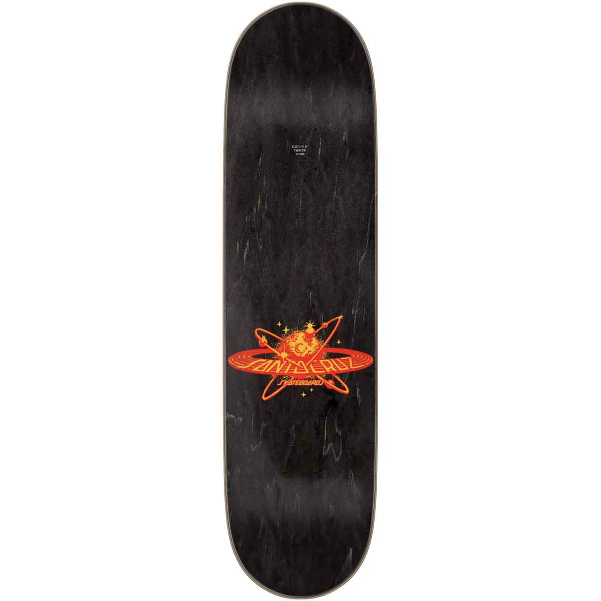 Santa Cruz Tom Asta Cosmic Cat Twin 8.2 Skateboard Deck Top
