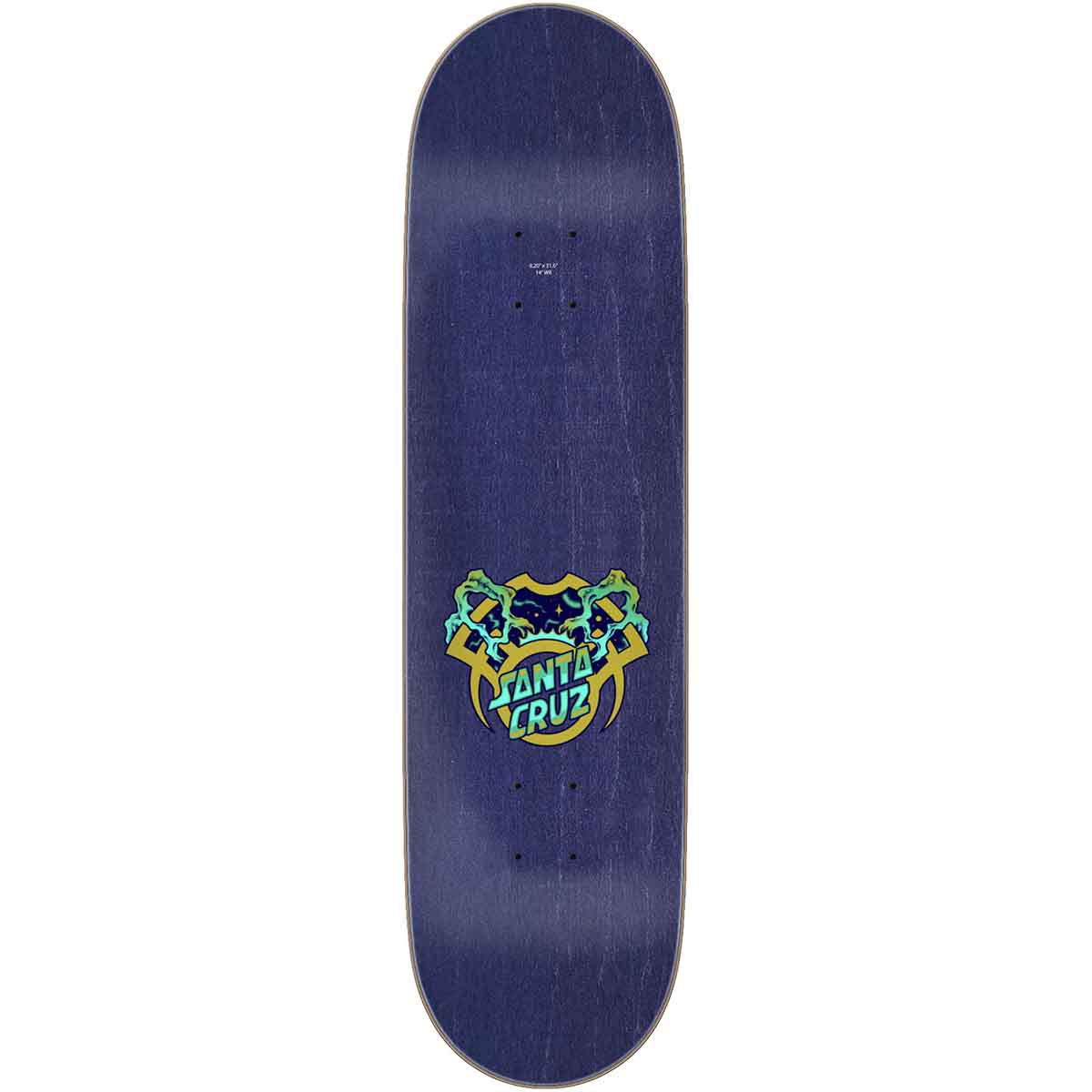 Santa Cruz Tom Asta Space Cat Twin 8.2 Skateboard Deck Top