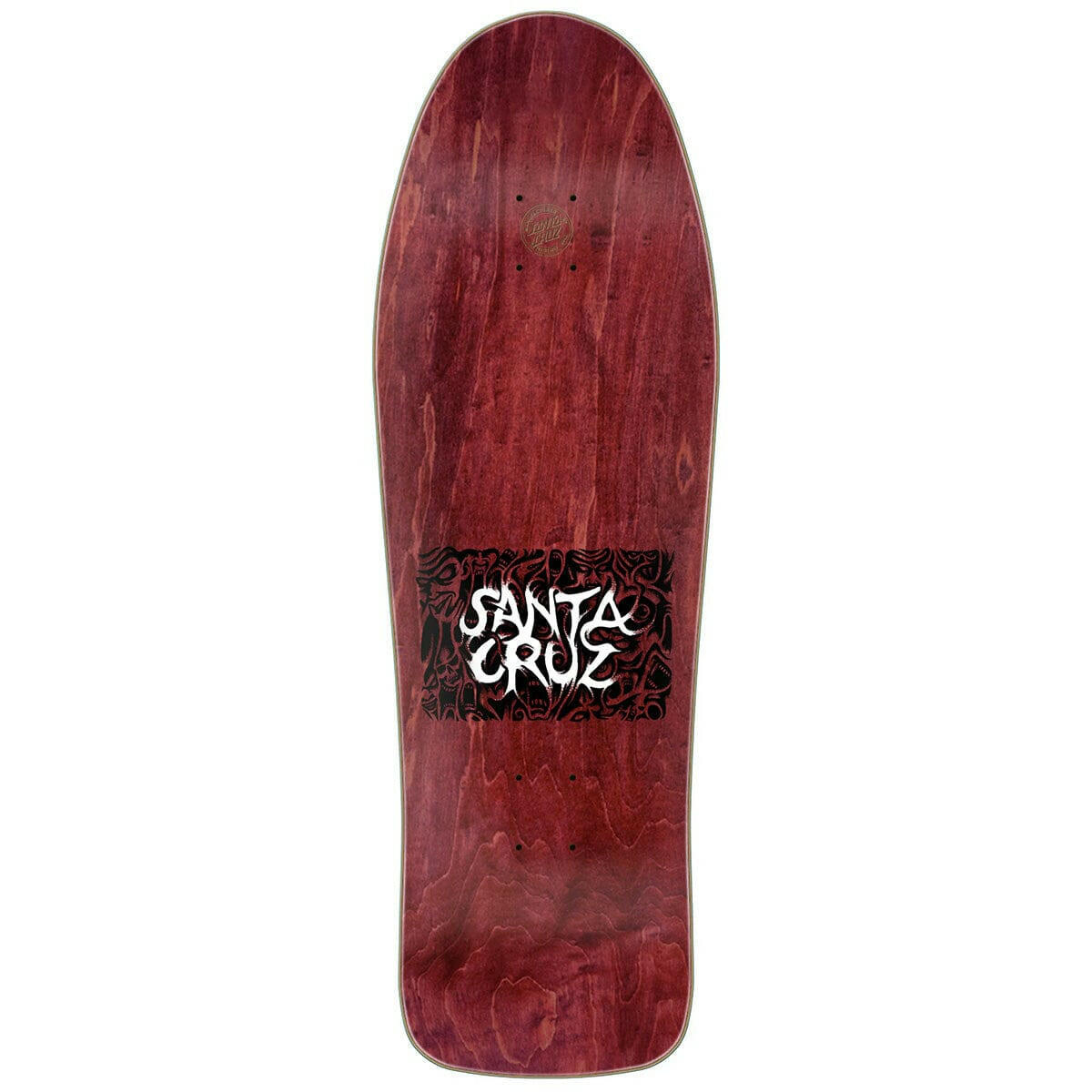 Santa Cruz - Tom Knox Firepit 10.0 Reissue Skateboard Deck.