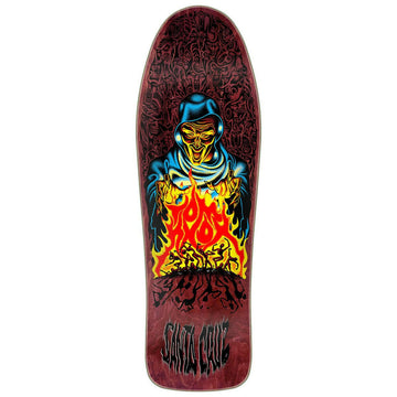 Santa Cruz - Tom Knox Firepit 10.0 Reissue Skateboard Deck.