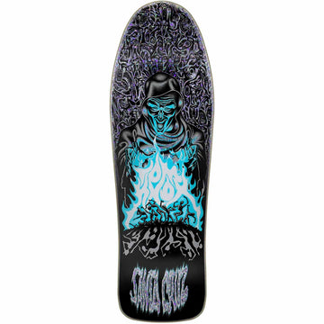 Santa Cruz Tom Knox Firepit Metallic 10.0 Reissue Skateboard Deck