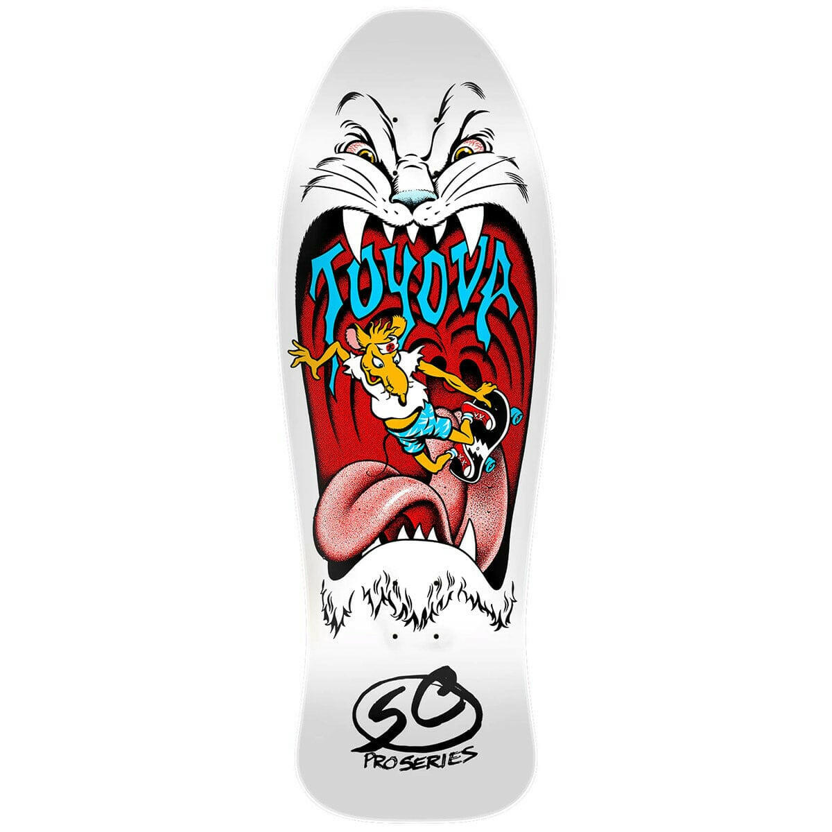 Santa Cruz - Toyoda Mitsugu 10.4 Reissue Skateboard Deck.