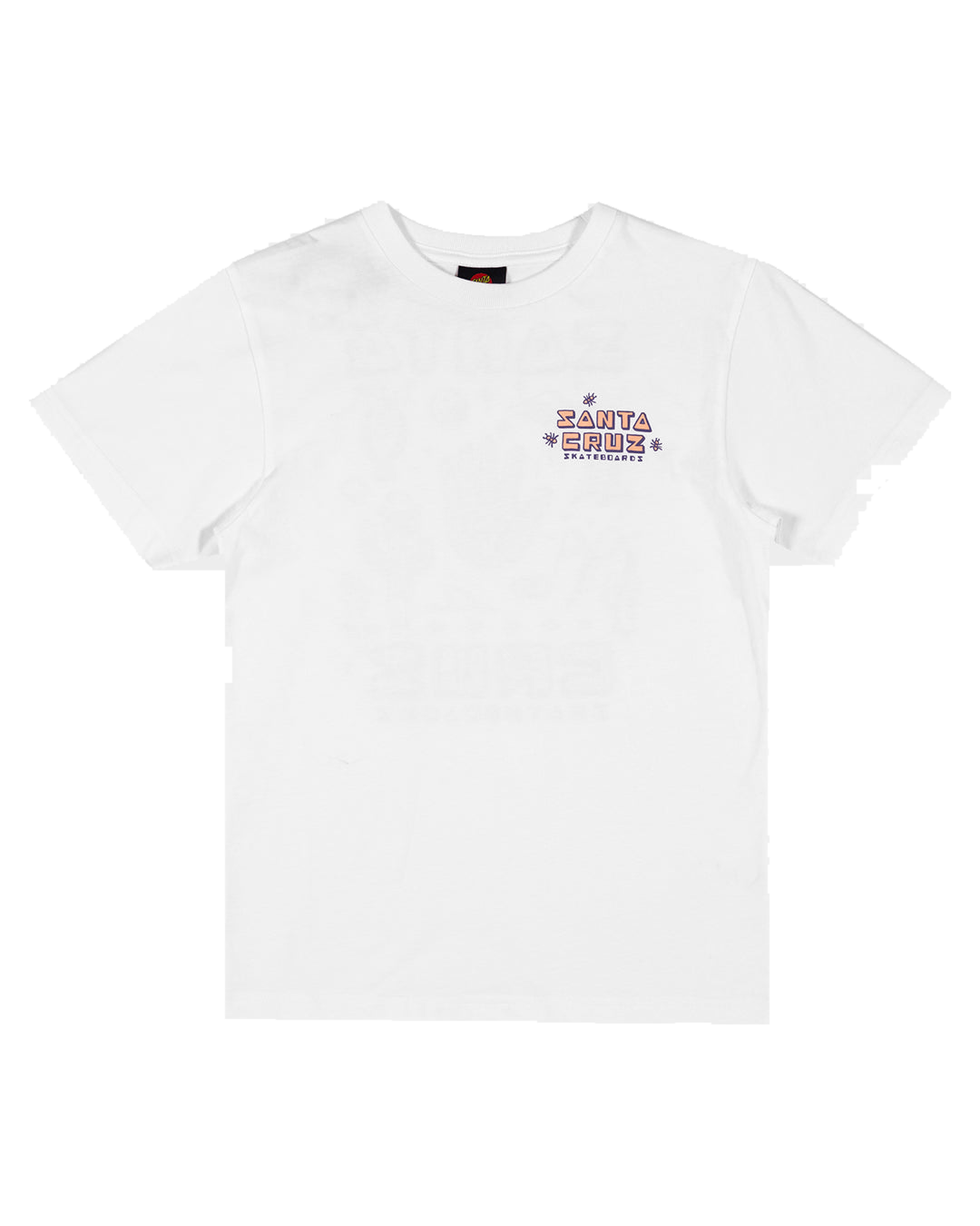 Santa Cruz Tripper Youth Tee White - front
