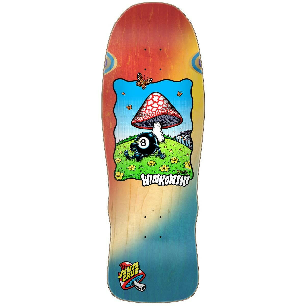 Santa Cruz - Erick Winkowski 8Baller 10.35 Skateboard Deck.