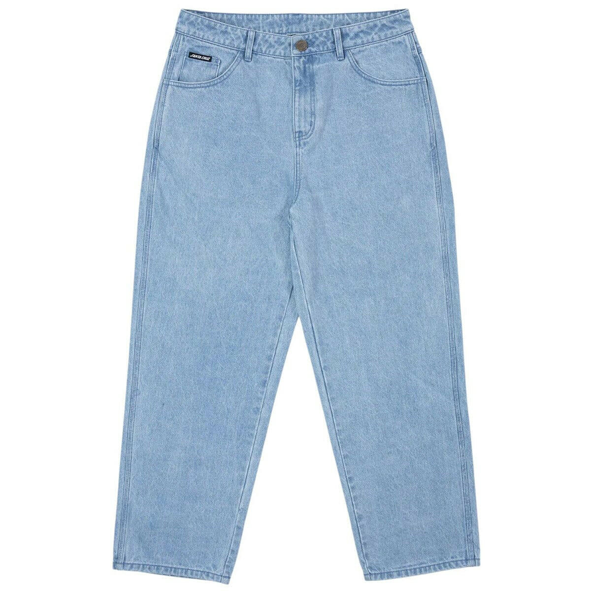Santa Cruz - Winkowski 8ballr Comic Stack Baggy Jeans Mid Blue.