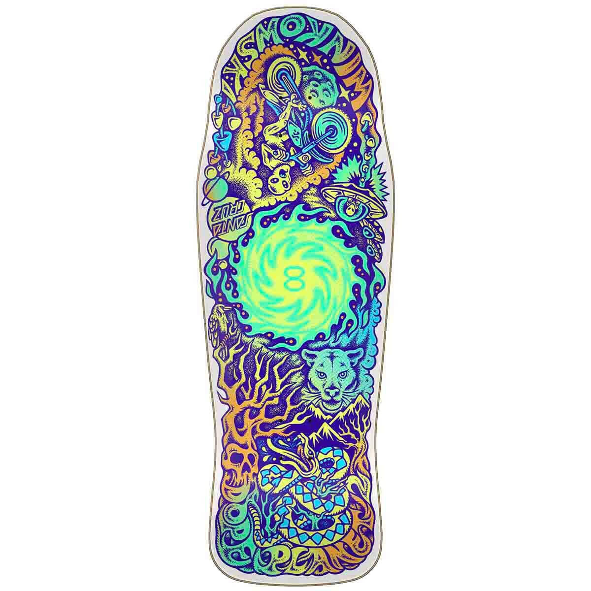Santa Cruz - Erick Winkowski Dope Planet 2 VX 10.34 Skateboard Deck.