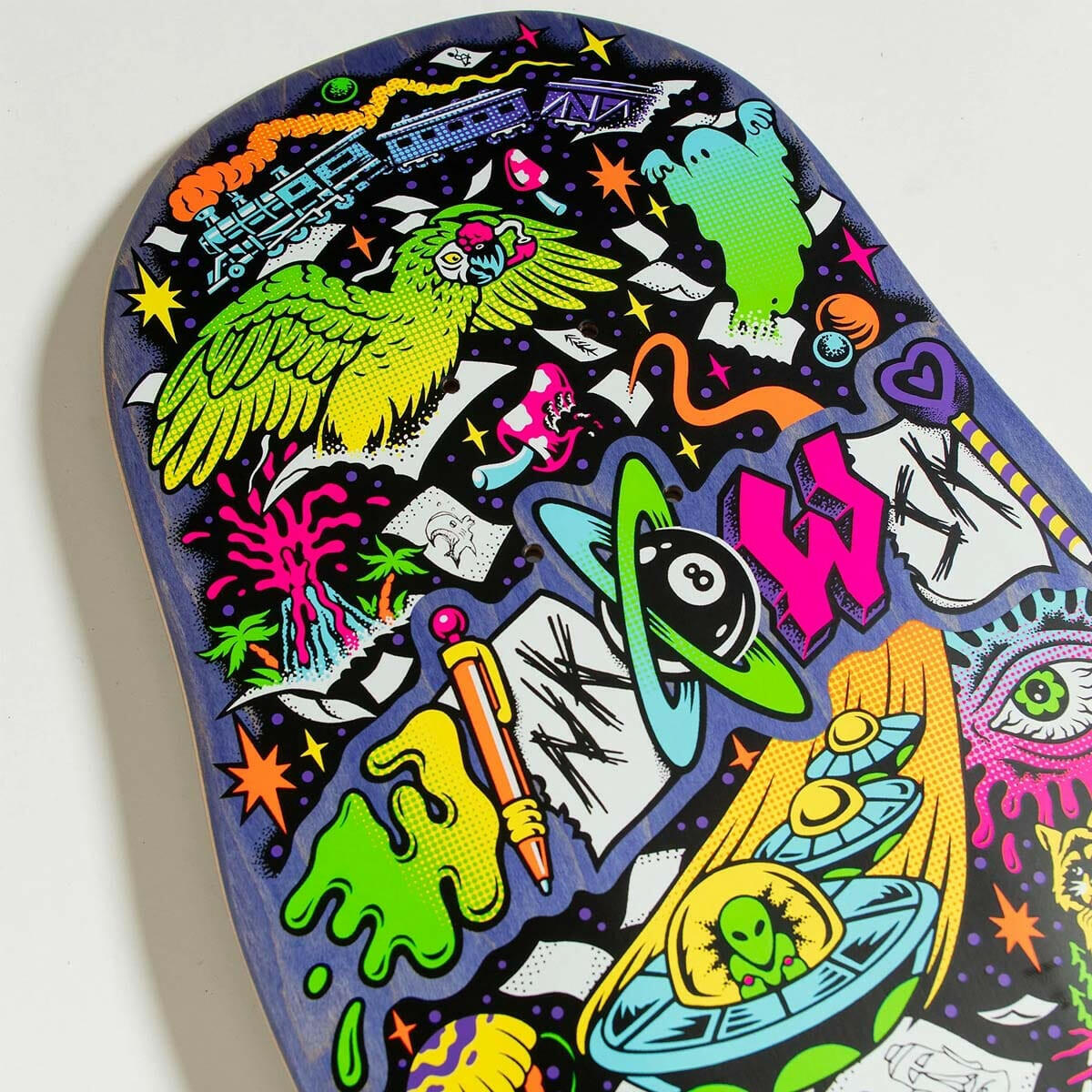 Santa Cruz - Erick Winkowski Sketchbook 10.34 Skateboard Deck.