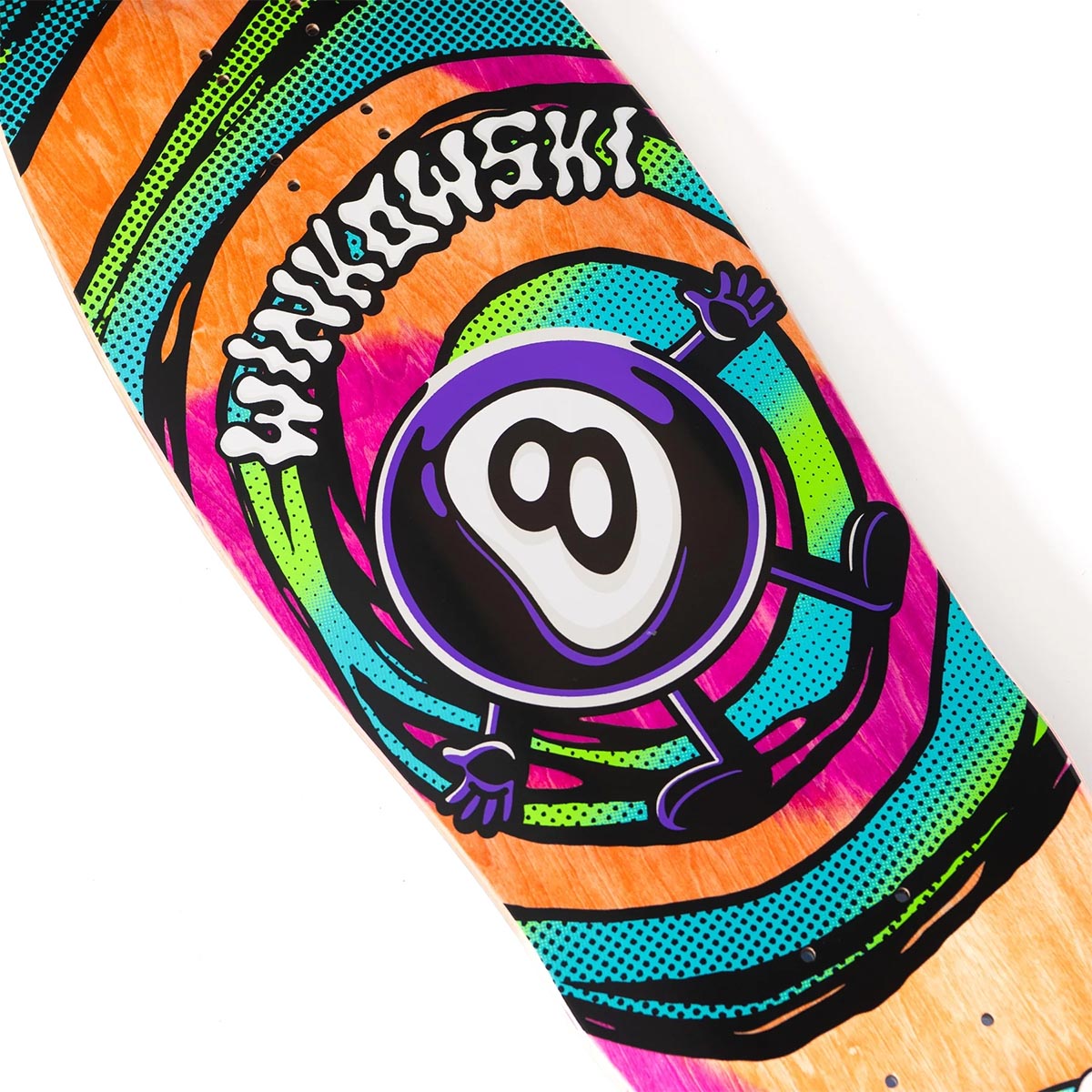 Santa Cruz - Erick Winkowski Vertigo Medium 9.5 Skateboard Deck.