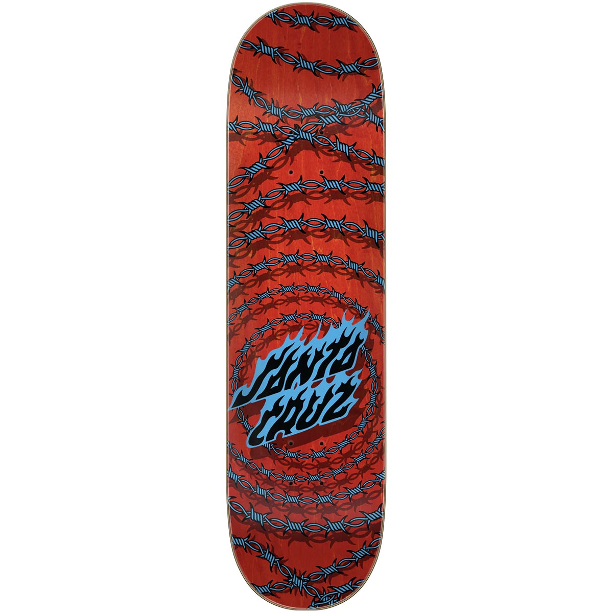 Santa Cruz Wired Flame Dot 8.25 Skateboard Deck