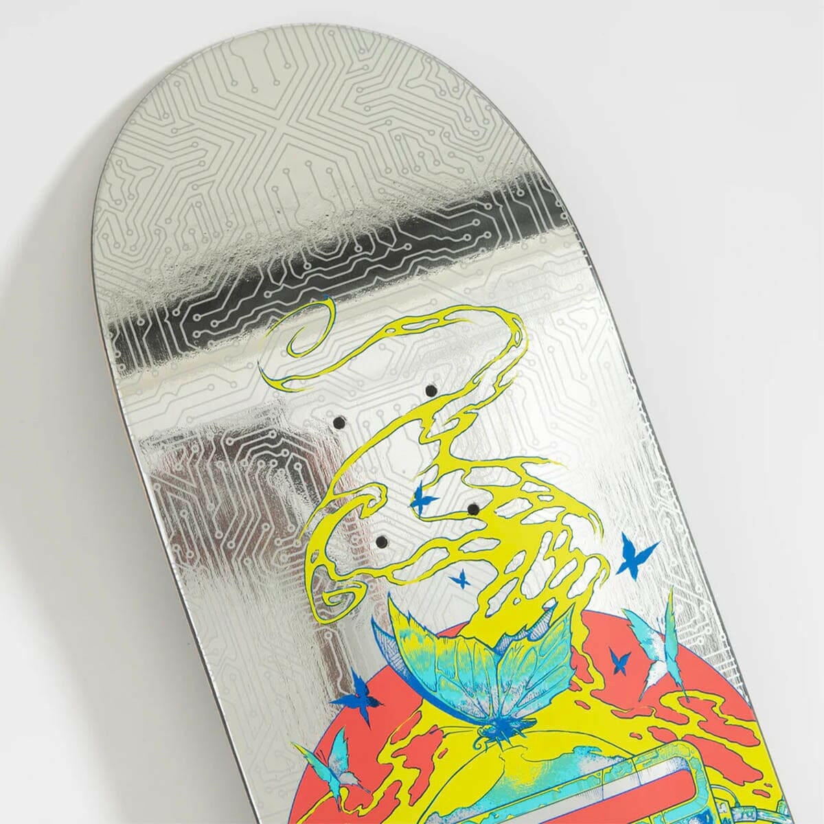 Santa Cruz - Jake Wooten Cyber VX 8.5 Skateboard Deck.