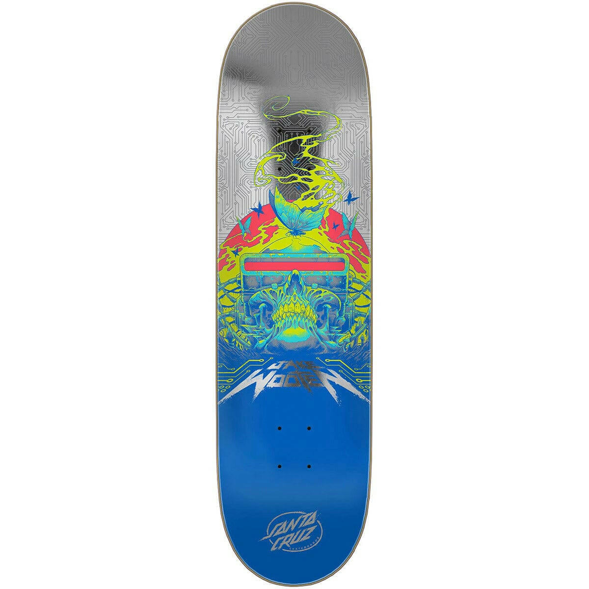 Santa Cruz - Jake Wooten Cyber VX 8.5 Skateboard Deck.