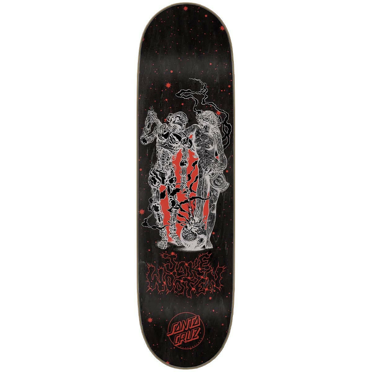 Santa Cruz - Jake Wooten Duo Inverse VX 8.5 Skateboard Deck.