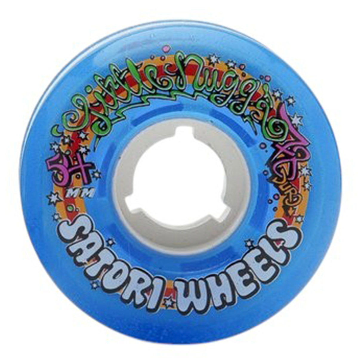 Satori - Lil Nugz Blue 54mm 78a Skateboard Wheels.