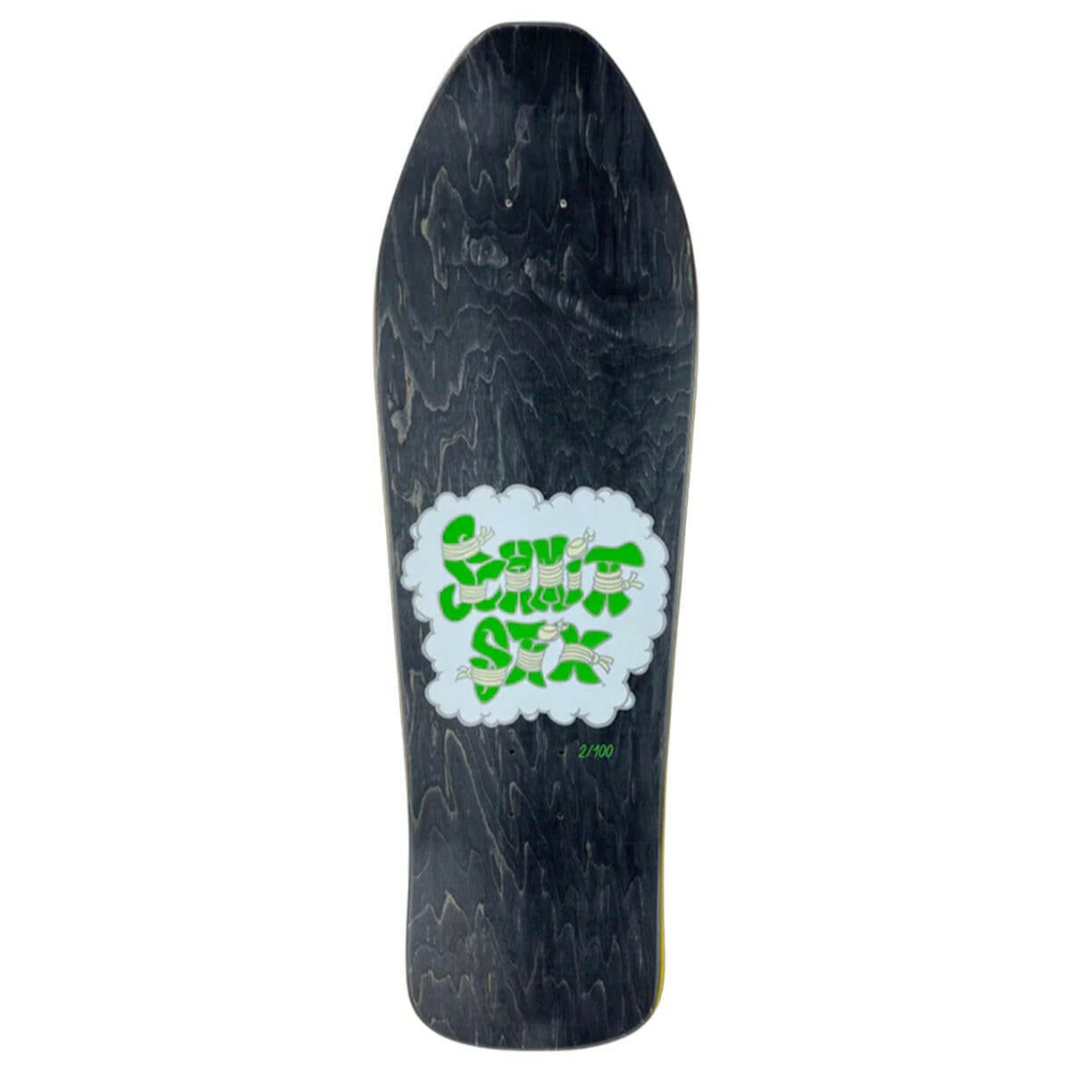 Schmitt Stix - Allen Midgette Magic Train Black 9.5 Reissue Skateboard Deck.