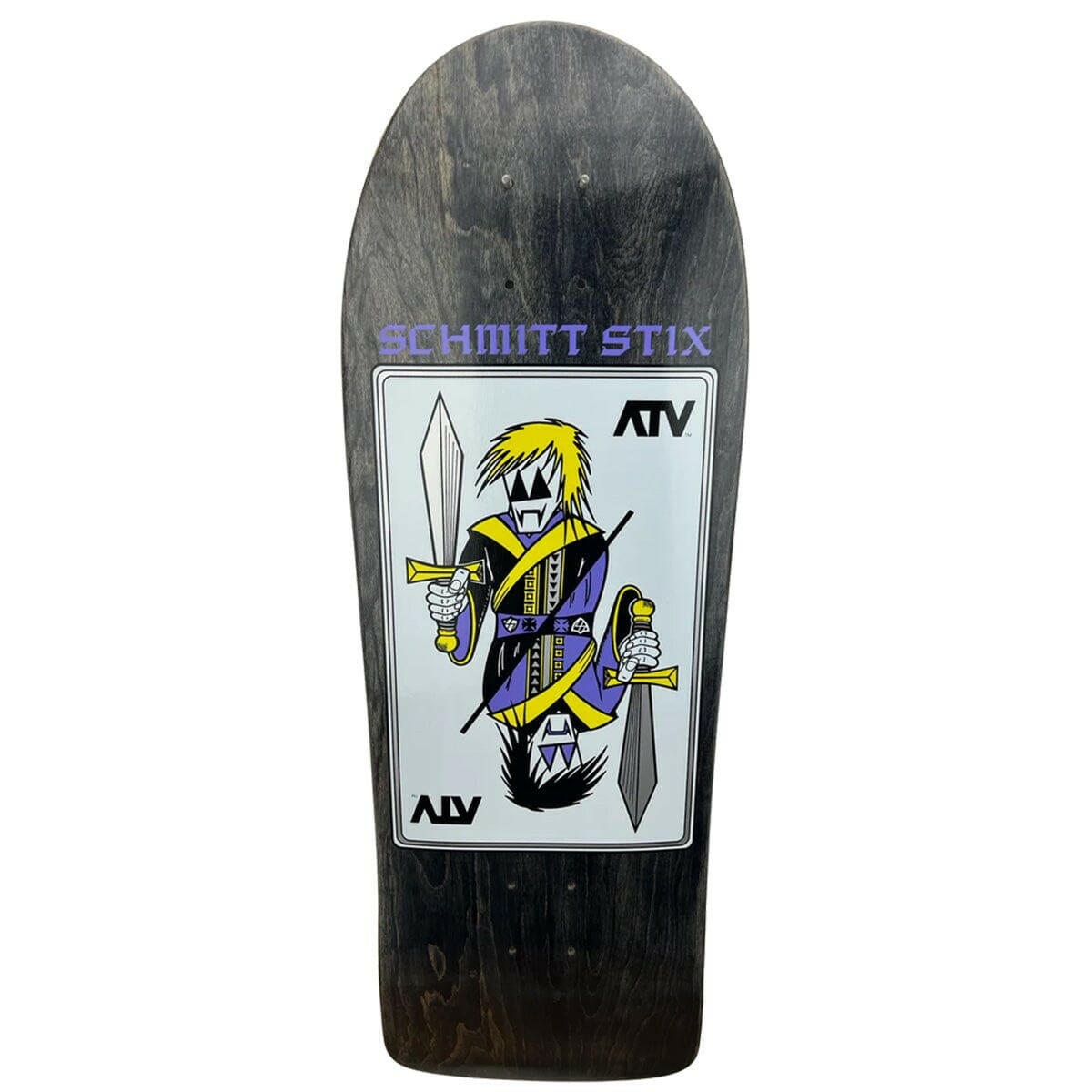 Schmitt Stix - ATV 9.375 Reissue Skateboard Deck.