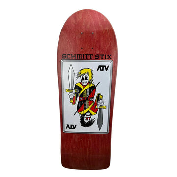 Schmitt Stix - ATV 9.375 Reissue Skateboard Deck.