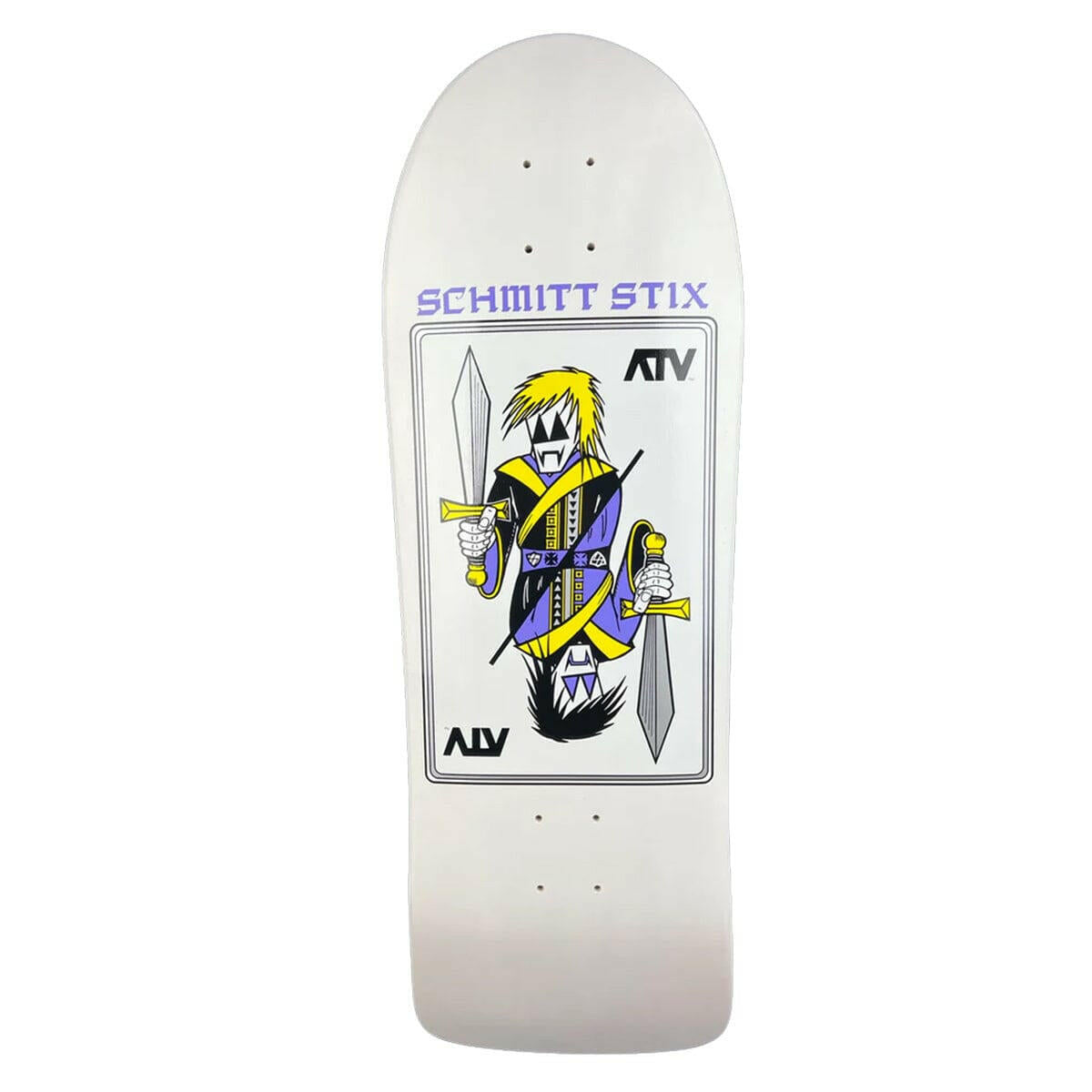 Schmitt Stix - ATV 9.375 Reissue Skateboard Deck.