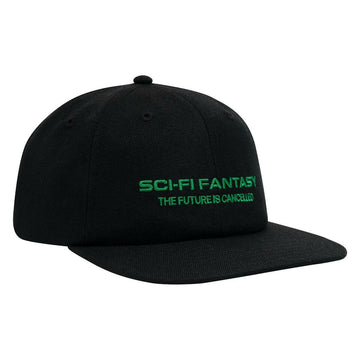 Sci-Fi Fantasy - Future is Cancelled Hat Black.