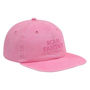 Sci-Fi Fantasy - Washed Logo Hat Pink.