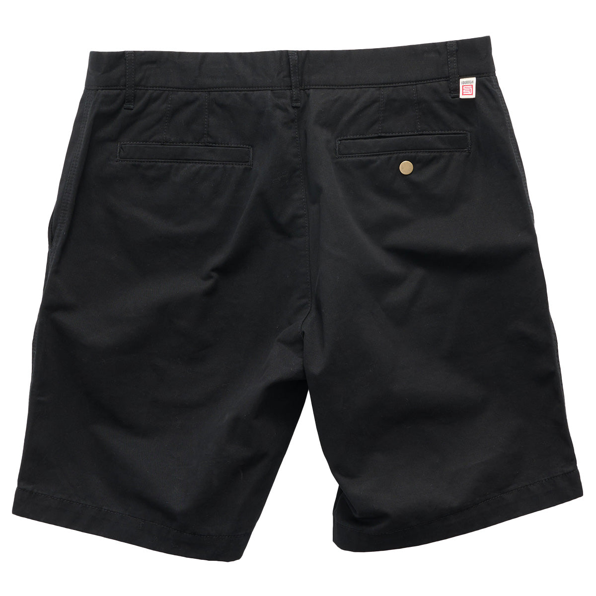S/Double Classic Cut Chino Shorts Black Back
