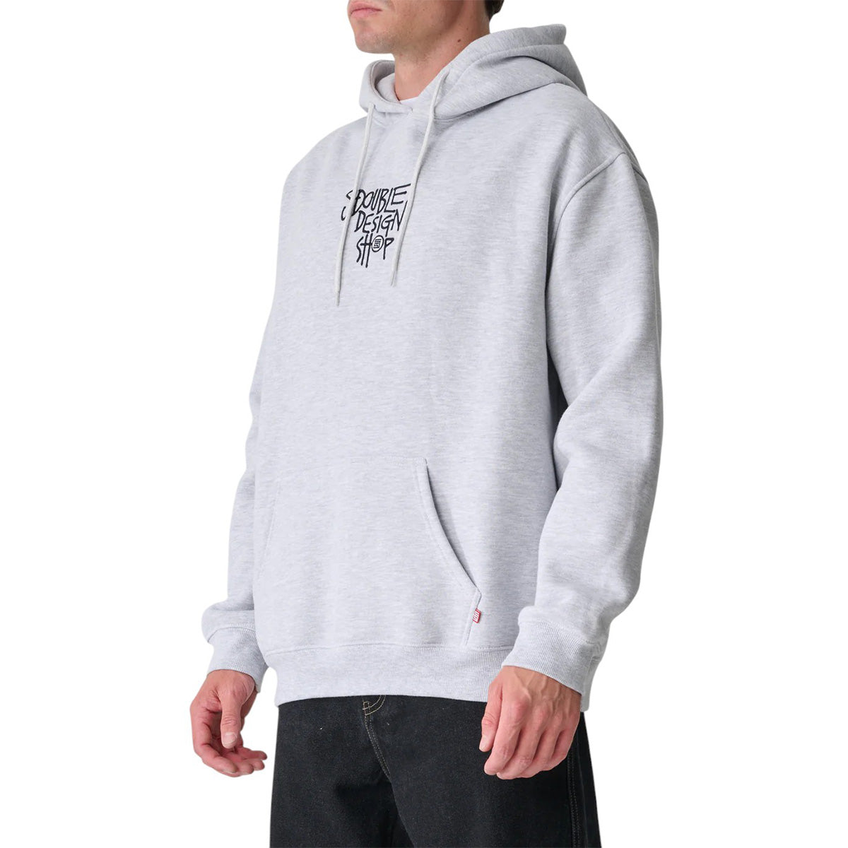 S/Double - Dot Shop Hoodie Ash Heather.