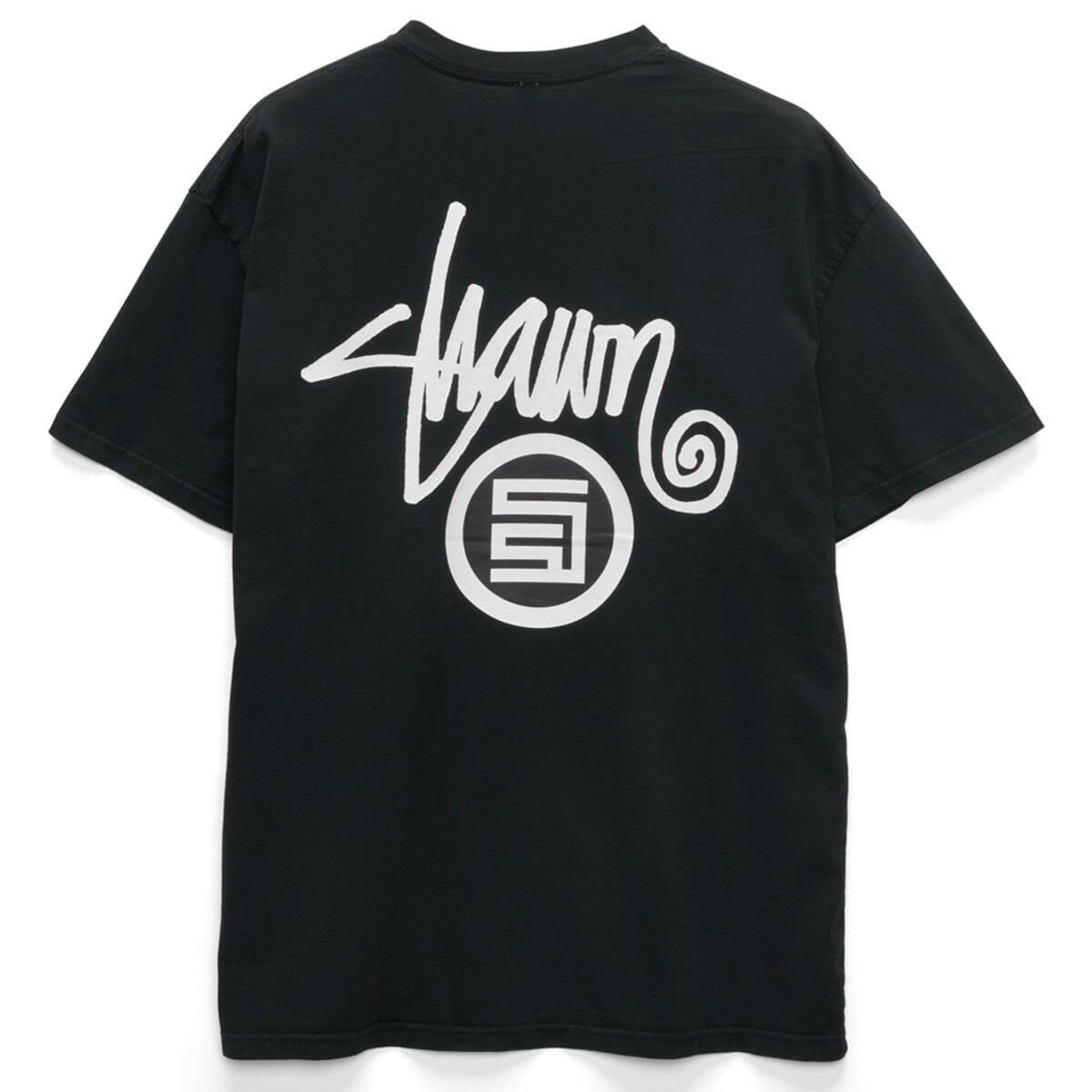 S/Double - Shawn Dot Tee Washed Black.