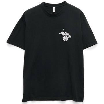 S/Double - Shawn Dot Tee Washed Black.